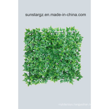 Anti UV IVY Hedge Panel Artificial Plant Green Wall for Home Decoration with SGS Certificate (49325)